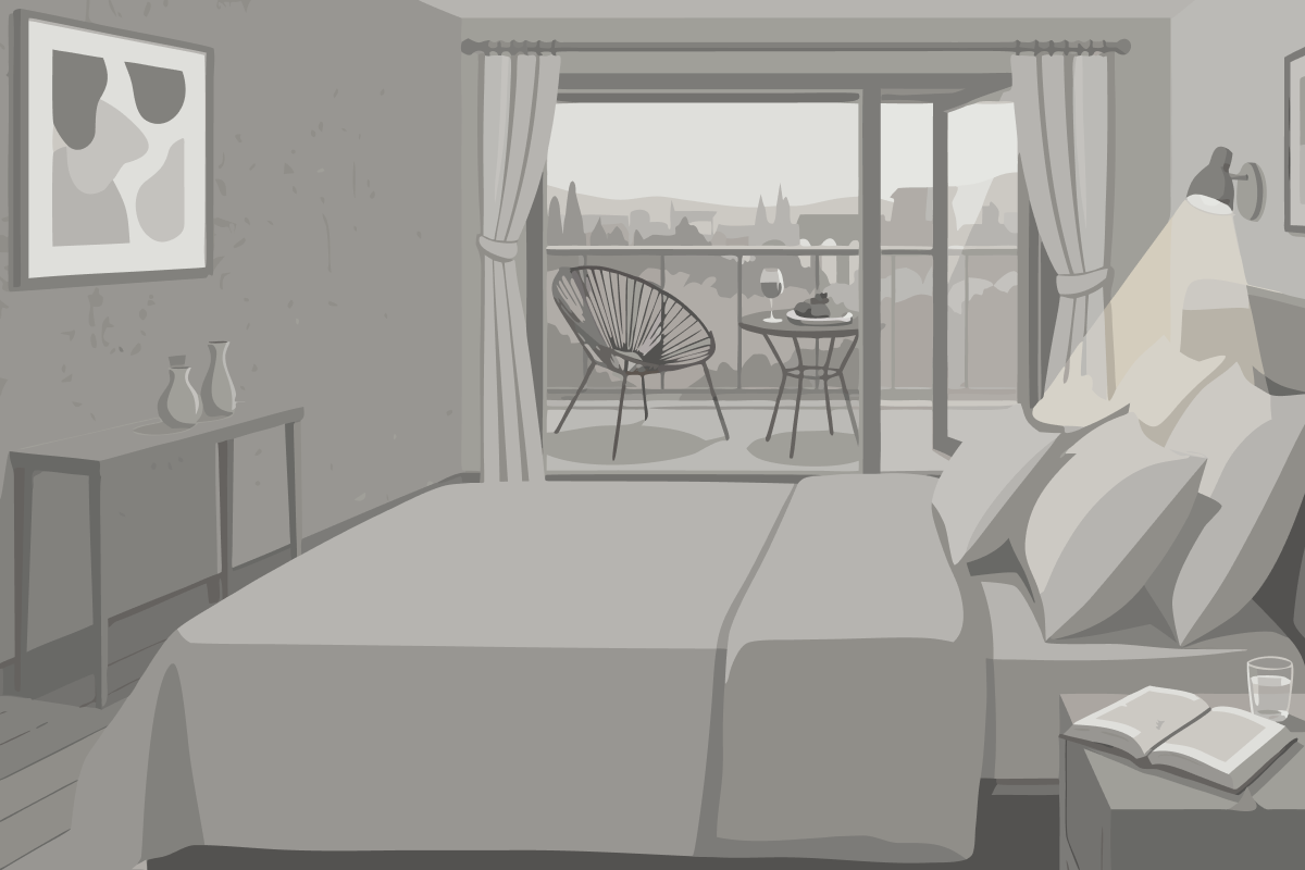 Queen Room with Two Queen Beds and Shower - Mobility/Hearing Accessible/Non-Smoking